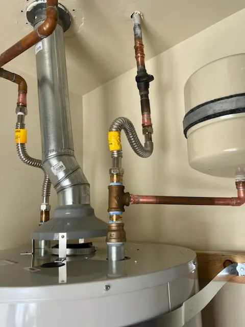 Water heater installation and plumbing repair in Webers Ridge